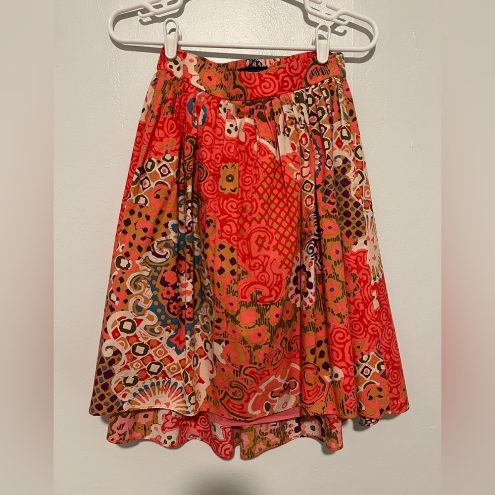 J.Crew Knee Length, High Low Skirt